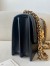 Valentino Garavani Vain Shoulder Bag in Black Calfskin