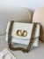 Valentino Garavani Vain Shoulder Bag in White Calfskin