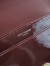 Saint Laurent Sunset Medium Chain Bag in Bordeaux Patent Calfskin