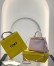 Fendi Peekaboo Mini Bag In Light Pink Nappa Leather