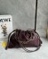 Loewe Large Flamenco Purse in Burgundy Nappa Lambskin