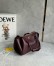 Loewe Madrid Small Bag in Burgundy Supple Calfskin