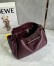 Loewe Madrid Medium Bag in Burgundy Supple Calfskin