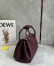 Loewe Madrid Medium Bag in Burgundy Supple Calfskin
