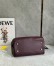 Loewe Madrid Medium Bag in Burgundy Supple Calfskin