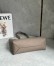 Loewe Medium Horizontal Puzzle Fold Tote Bag in Taupe Grained Leather