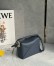 Loewe Puzzle Mini Bag in Navy Blue Grained Calfskin