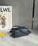 Loewe Puzzle Mini Bag in Navy Blue Grained Calfskin