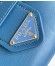 Prada Moon Bag in Blue Padded Nappa Leather