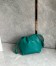 Loewe Mini Flamenco Purse Bag in Green Nappa Lambskin