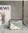 Loewe Puzzle Mini Bag In Grey/Cream/White Calfskin