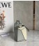 Loewe Puzzle Mini Bag In Grey/Cream/White Calfskin