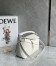 Loewe Puzzle Small Bag in White Grained Leather