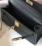 Hermes Kelly Mini II Bag In Black Epsom Leather