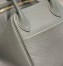 Hermes Lindy 30cm Bag In Gris Meyer Clemence Leather GHW
