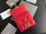 Dior French DiorAddict Wallet In Red Lambskin