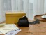 Fendi First Nano Charm Bag In Black Nappa Leather 
