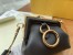 Fendi First Nano Charm Bag In Black Nappa Leather 