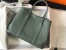 Hermes Garden Party 36 Bag In Vert Amanda Clemence Leather 