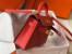 Hermes Kelly Mini II Bag In Rouge Casaque Epsom Leather