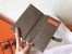 Hermes Bi-Color Epsom Bearn Wallet Black/Taupe