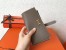 Hermes Taupe Epsom Bearn Gusset Wallet