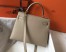 Hermes Kelly 28cm Sellier Bag In Tourterelle Epsom Leather