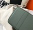Hermes Garden Party 36 Bag In Vert Amanda Clemence Leather 