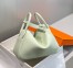 Hermes Lindy 30cm Bag In Vert Fizz Clemence Leather PHW