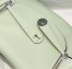 Hermes Lindy 30cm Bag In Vert Fizz Clemence Leather PHW