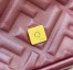 Fendi Medium Baguette Bag in Burgundy FF Nappa Leather