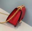 Fendi Small Kan U Bag In Red Calfskin