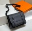 Hermes Steve 30 Messenger Bag in Black Clemence Leather