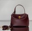 Balenciaga Rodeo Small Bag in Burgundy Calfskin