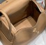 Hermes Lindy 30cm Bag In Chai Clemence Leather GHW