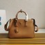 Prada Galleria Large Tote Bag in Brown Calfskin