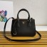Prada Galleria Small Bag in Black Saffiano Leather