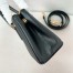 Prada Mini Galleria Shoulder Bag in Black Saffiano Leather
