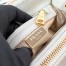 Prada Mini Galleria Shoulder Bag in White Saffiano Leather