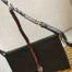 Prada Soft Sound Large Bag with Charms in Black Leather