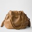 Prada Shoulder Bag in Brown Nappa Leather