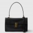 Prada Soft Sound Medium Shoulder Bag in Black Calfskin