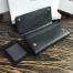 Prada Continental Wallet In Black Saffiano Leather