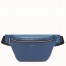 Fendi Belt Bag In Blue Romano Leather