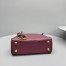 Balenciaga Rodeo Mini Bag in Burgundy Calfskin