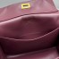 Balenciaga Rodeo Mini Bag in Burgundy Calfskin