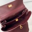Balenciaga Rodeo Small Bag in Burgundy Calfskin