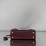 Balenciaga Rodeo Small Bag in Burgundy Calfskin