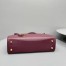 Balenciaga Rodeo Medium Bag in Burgundy Calfskin