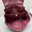 Balenciaga Rodeo Medium Bag in Burgundy Calfskin